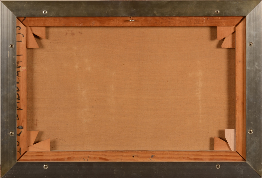 Roger Dudant — Back of the canvas