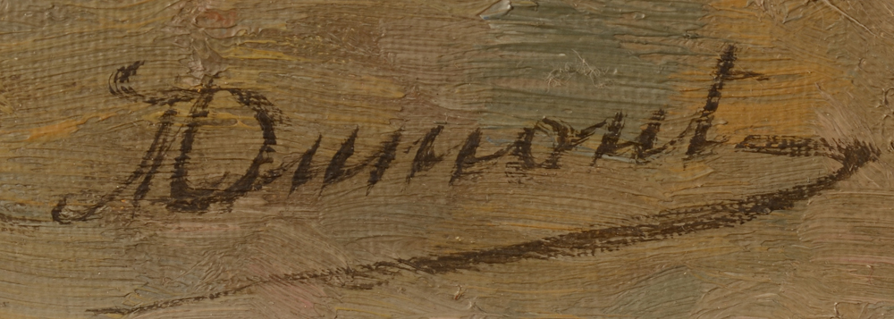 Marguerite Dumont — <p>Signature of the artist, bottom left</p>
