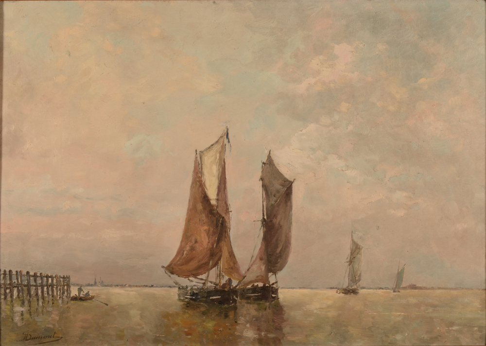 Marguerite Dumont — <p>The painting without its frame</p>