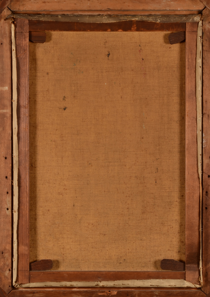 Marguerite Dumont — <p>Back of the canvas</p>