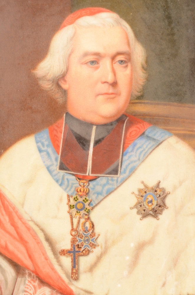 Marie Gallois-Durant — Detail of the painting, showing the quality of the figure painting