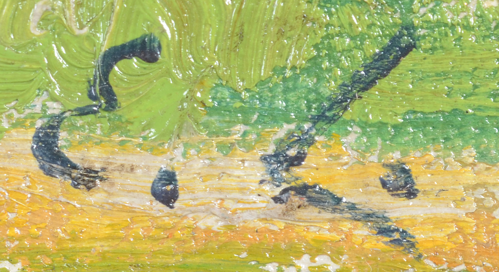 Emile Claus — Monogram signature, bottom right