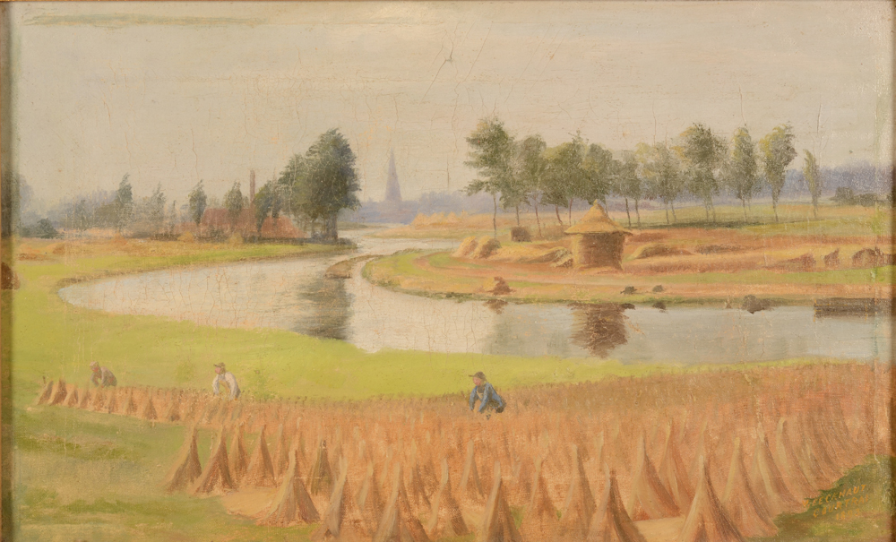 V. Eeckhaut — The painting without its frame
