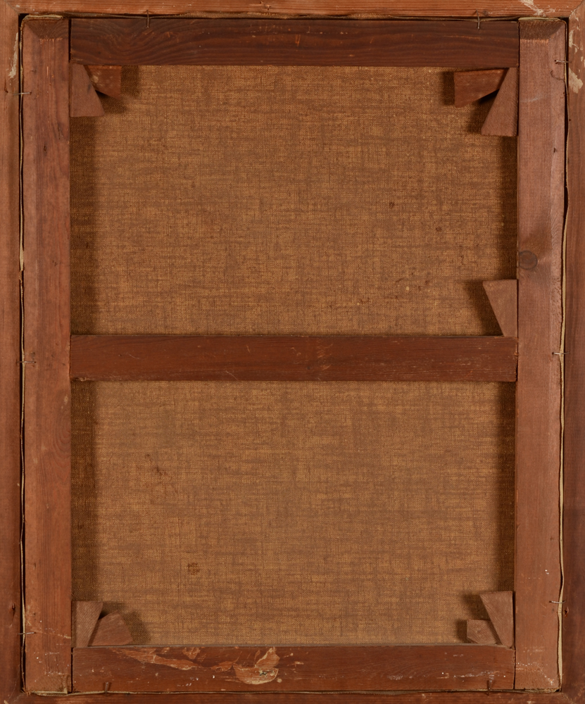 Victor Fermeuse — Back of the second painting