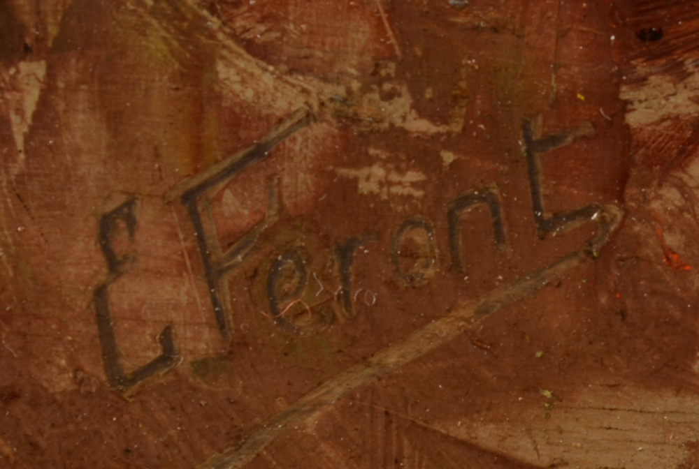 Emile Feront The Watchers — Signature<br>
