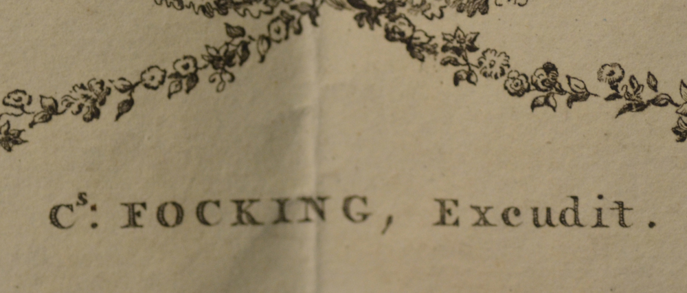 Jan Gerritszoon Visser — Printed signature of the printer