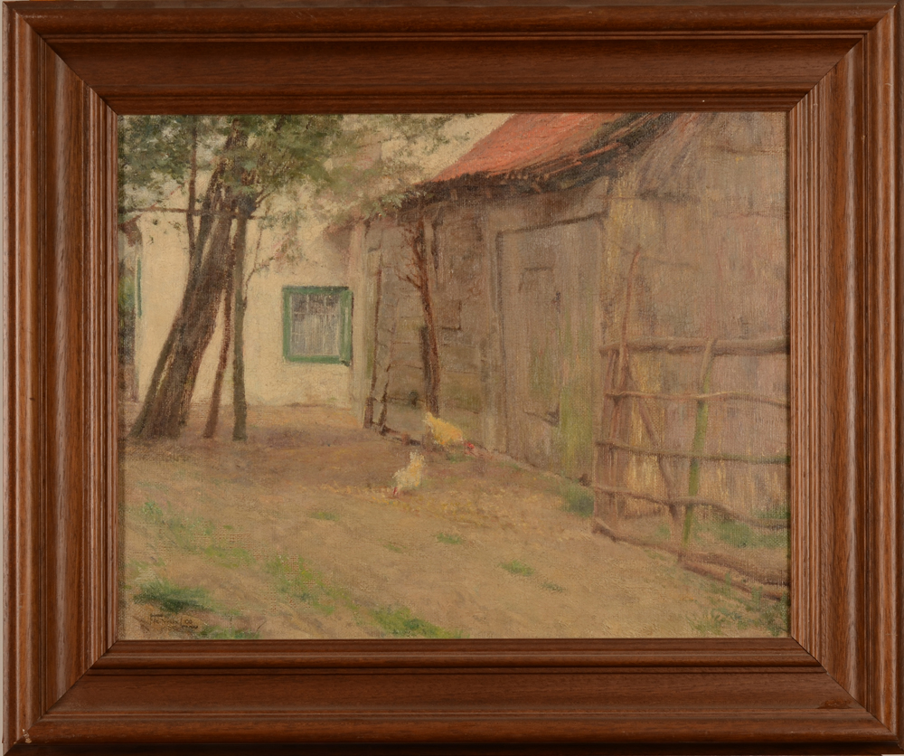 Frits Van Loo Farm — With its oak frame