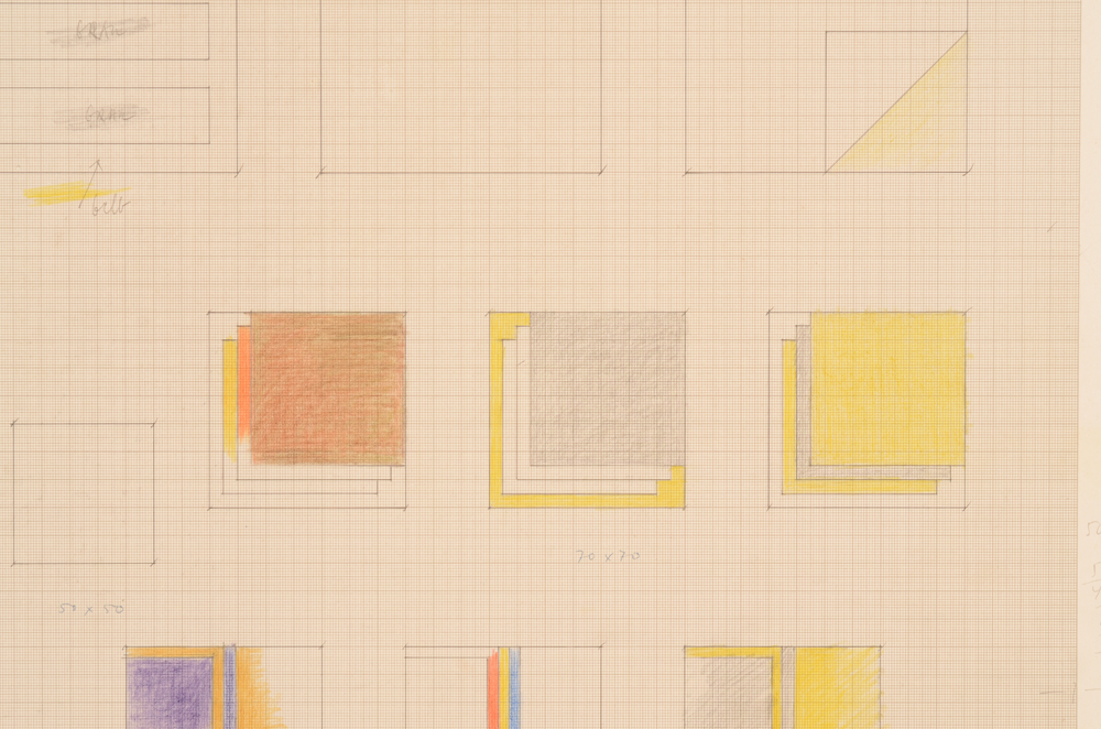 Winfred Gaul — another detail showing that the artist worked on variations
