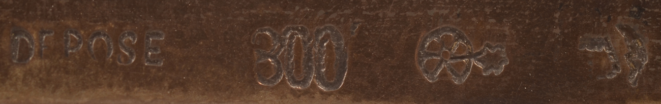Martin Mayer — Marks on the bottom of the base
