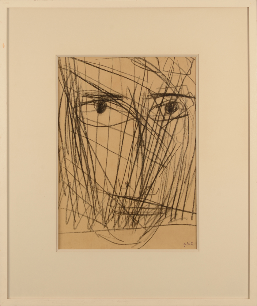 Emile Gilioli — The drawing in its frame