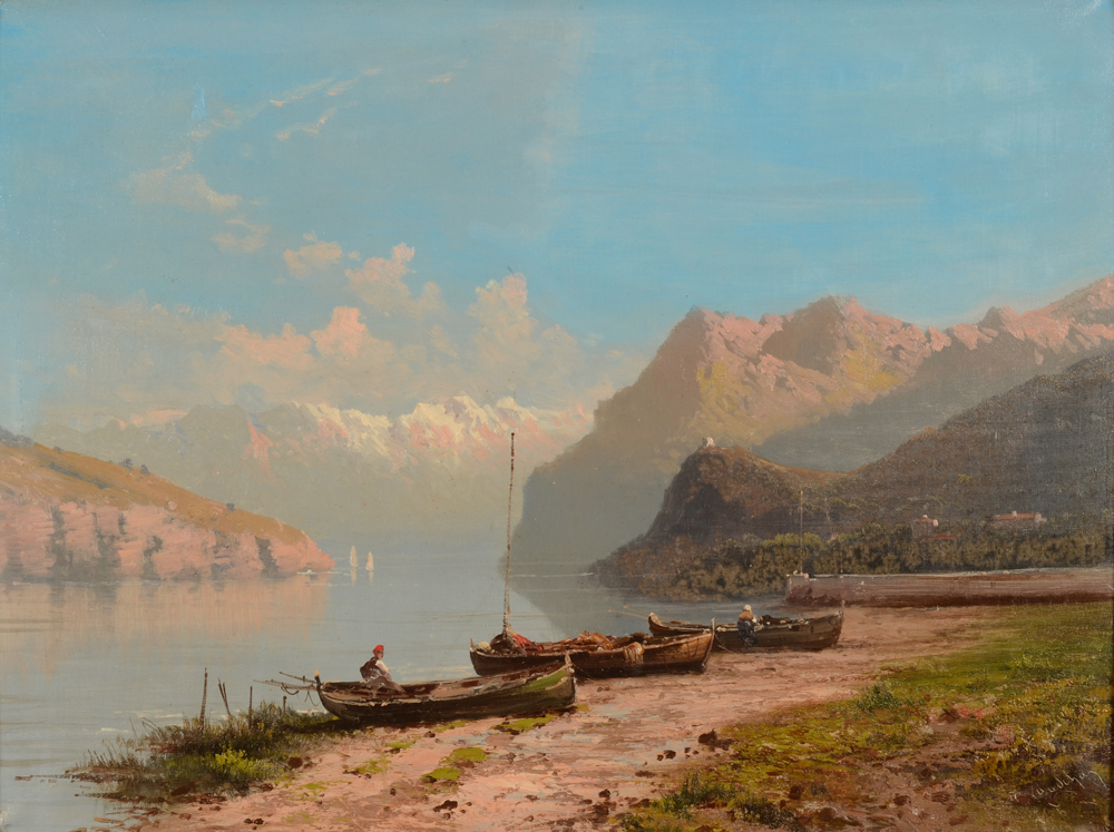 Emile Godchaux — <p>View of the work without its 19th century frame</p>