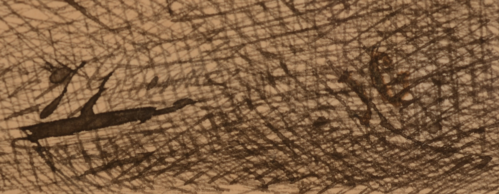 Jean Julien Godenne  — Signature of the artist and&nbsp; a rare monogram, bottom right