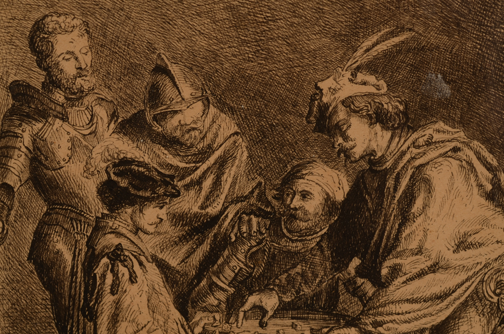 Jean Julien Godenne — Detail of the group, guess who's loosing...