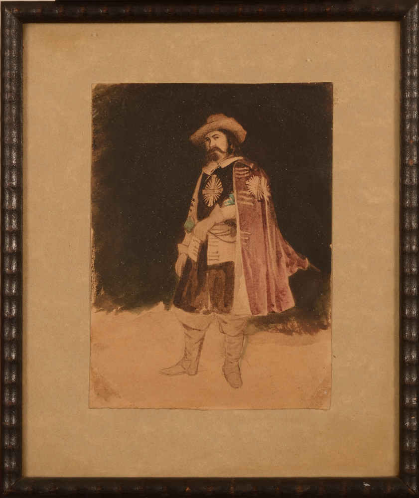 Jean Julien Godenne — The watercolour in its frame