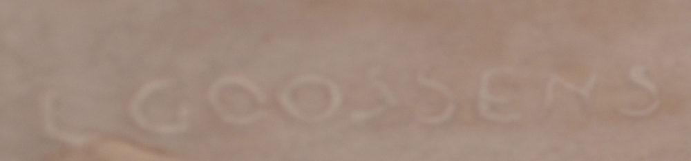 Luc Goossens Mother and Child — Signature<br>