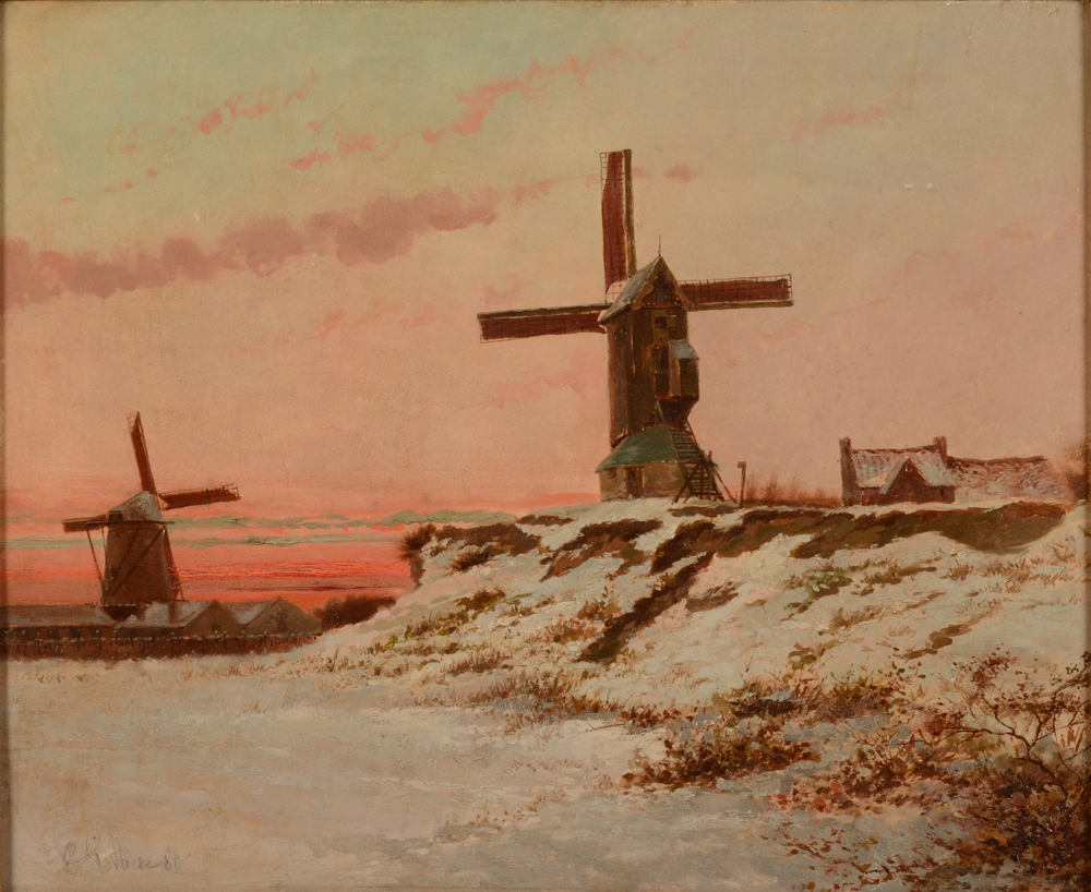 Edouard Govaere — The painting without its frame