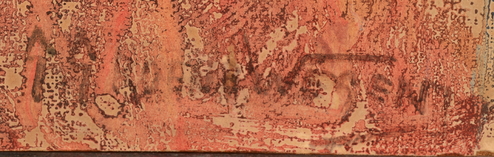 G. Groenwegen — Signature of the artist, bottom right