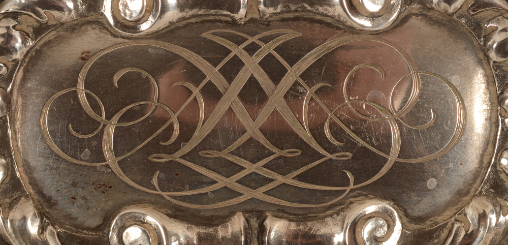C.G. Hallberg Stockholm — Monogram on the front (top)