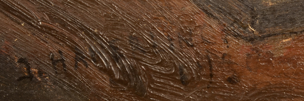 Irene Hamerlinck Expressionist Village — Signature<br>