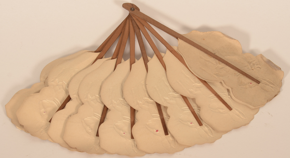 Happy Easter fan — <p>Back of the fan</p>