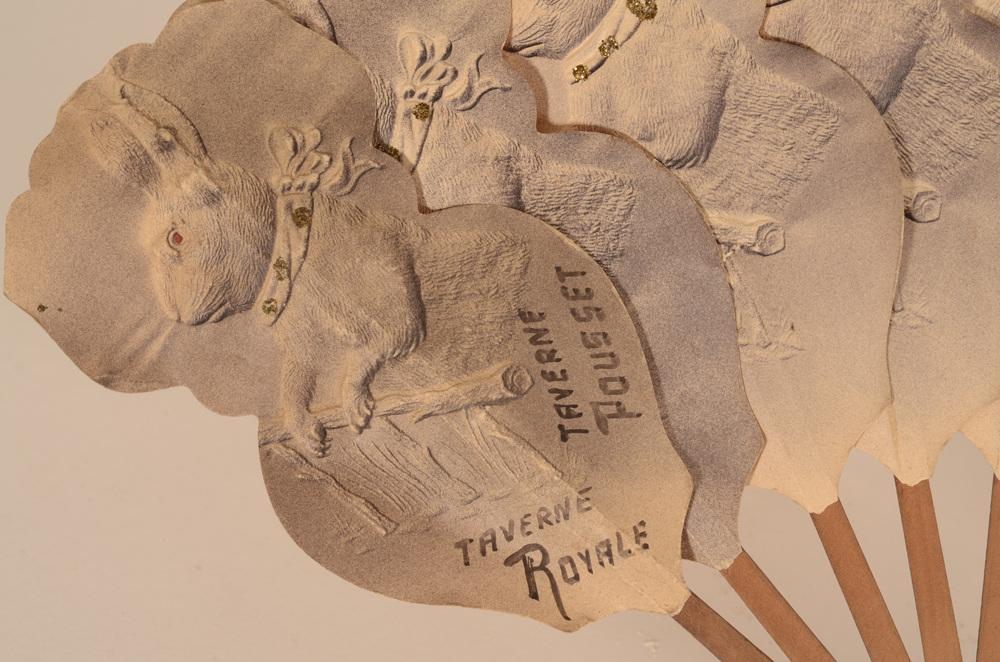Happy Easter fan — <p>Detail of the bunnies</p>