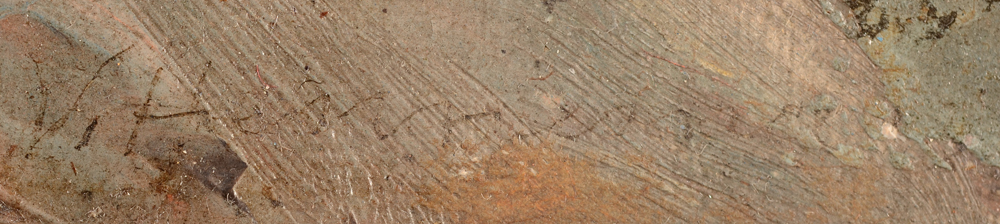 Valentin Henneman — Signature of the artist, bottom right