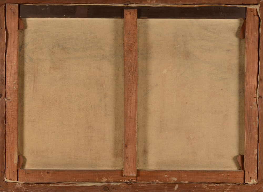 Hendrik Horckmans — Back of the painting