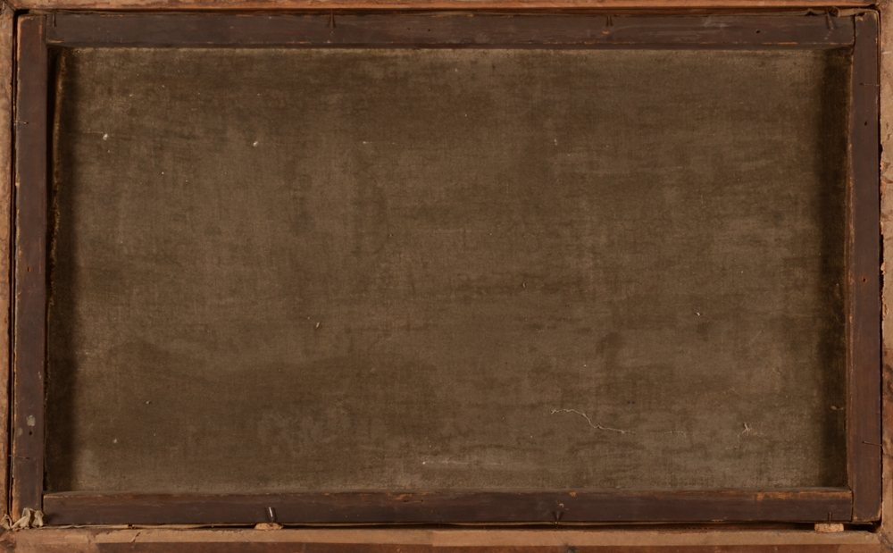 Hendrik Horckmans — Back of the canvas