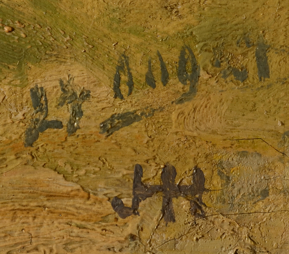 Joseph Horenbant — Monogram of the artist and date bottom right