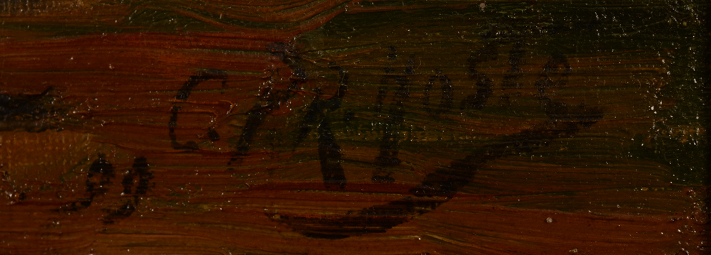 Constant Prosper Hoste Forest Pond — Signature