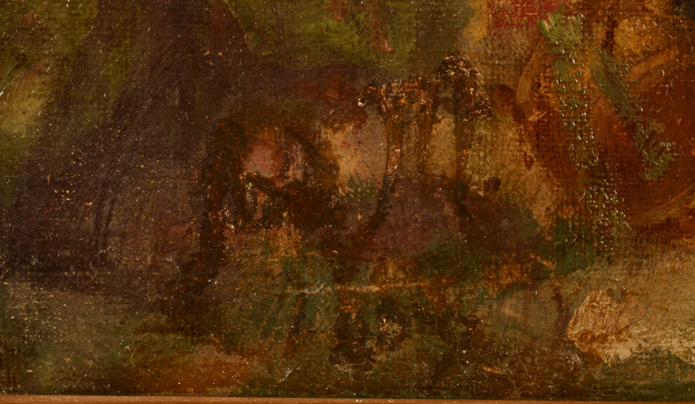 Unknown Russian (?) artist — Indistinct monogram and date (?) bottom left