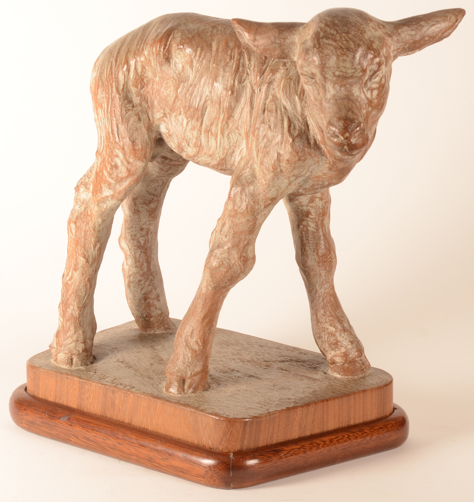 Domien Ingels — Alternate view of the rare sculpture