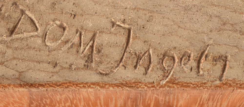 Domien Ingels — Signature on the base&nbsp;