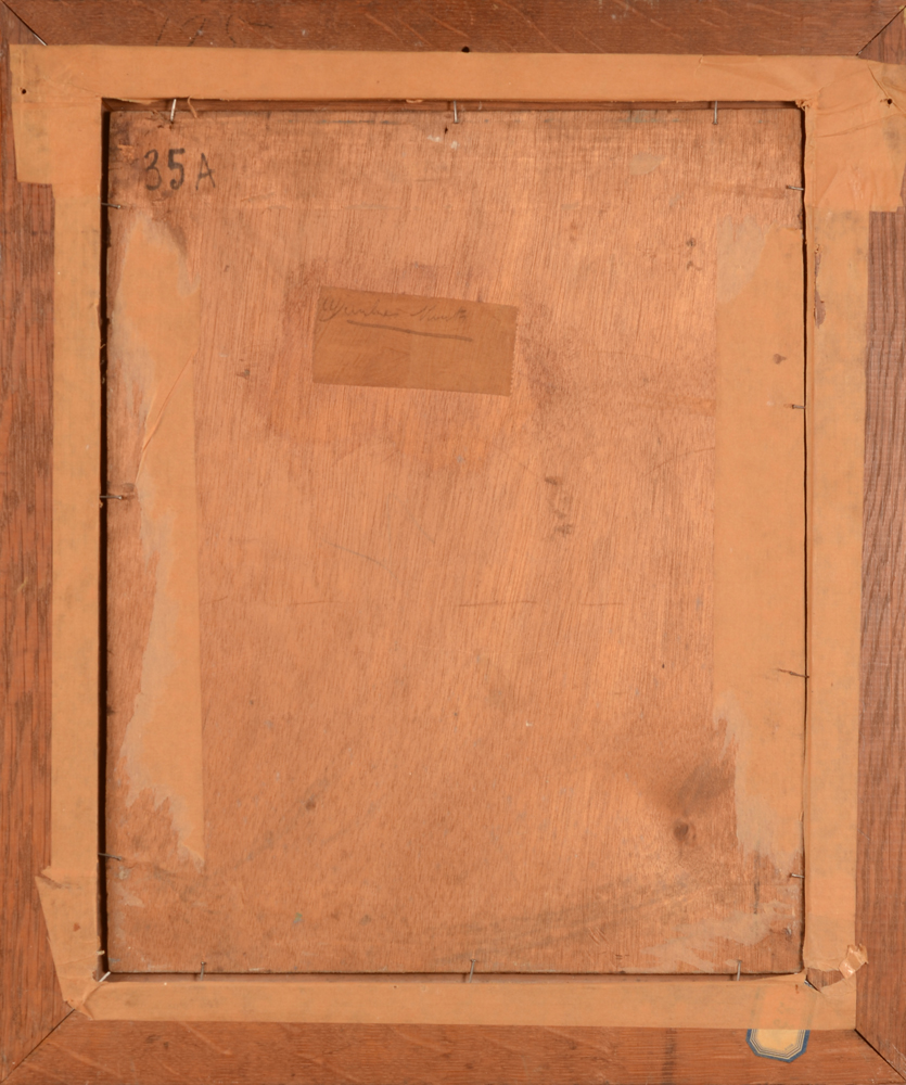 Marcel Jaspar — Back of the panel