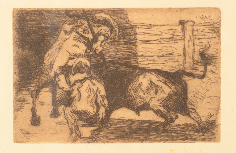 Jean Delvin — Detail of the etching