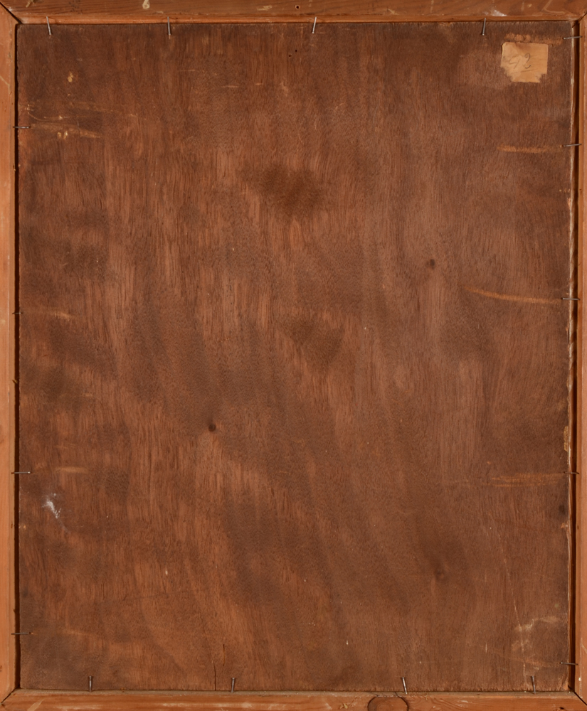Karel Jongelinghs — Back of the painting