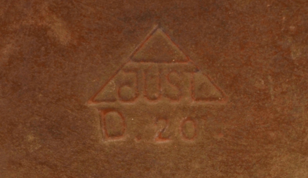 Just Andersen — Markon the bottom of the base