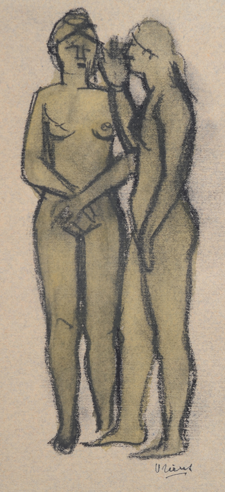 Antoine Vriens — Détail du dessin de Vriens, prbablement des années '40