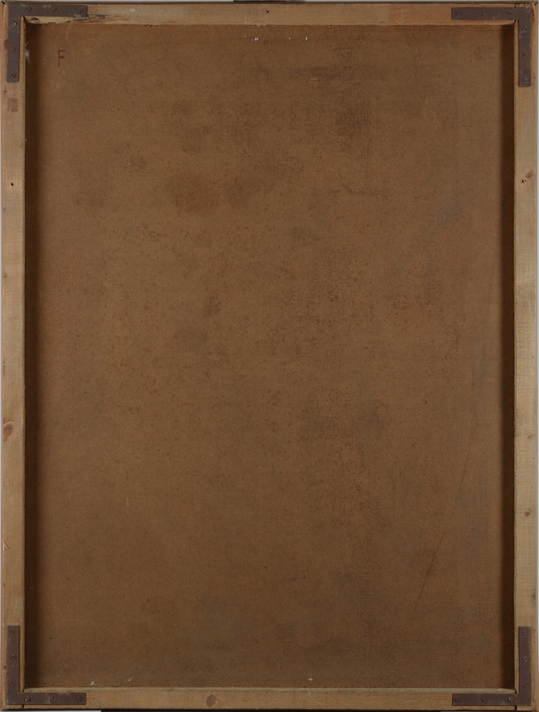 Pierre Vlerick — Back of the painting