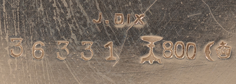 Koch & Bergfeld — Marks on the bottom of the coffee pot