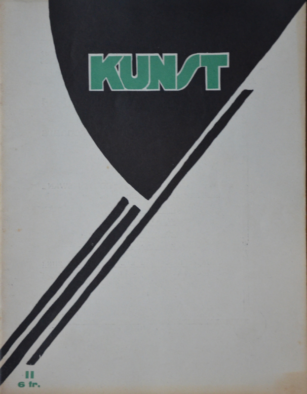 Kunst — A modernist art periodical, made in Gent.