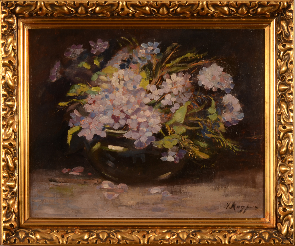 Kuypen M. Hydrangea — In the original frame