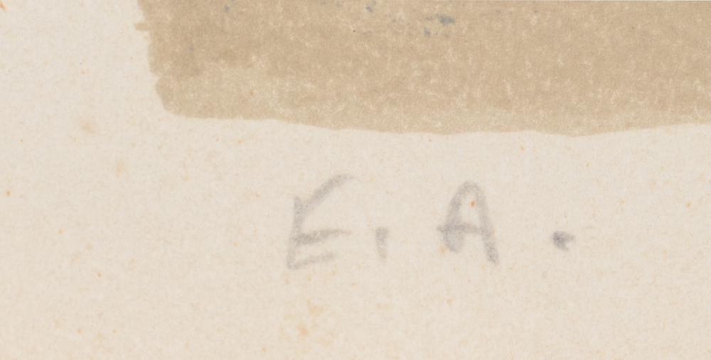 Pierre Wemaëre 'Pour Jorn' — 'Epreuve d'Artiste' on the bottom left. 