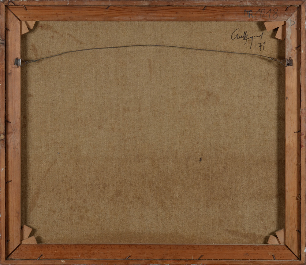 Toon (Antoon) Bogaert — Back of the canvas