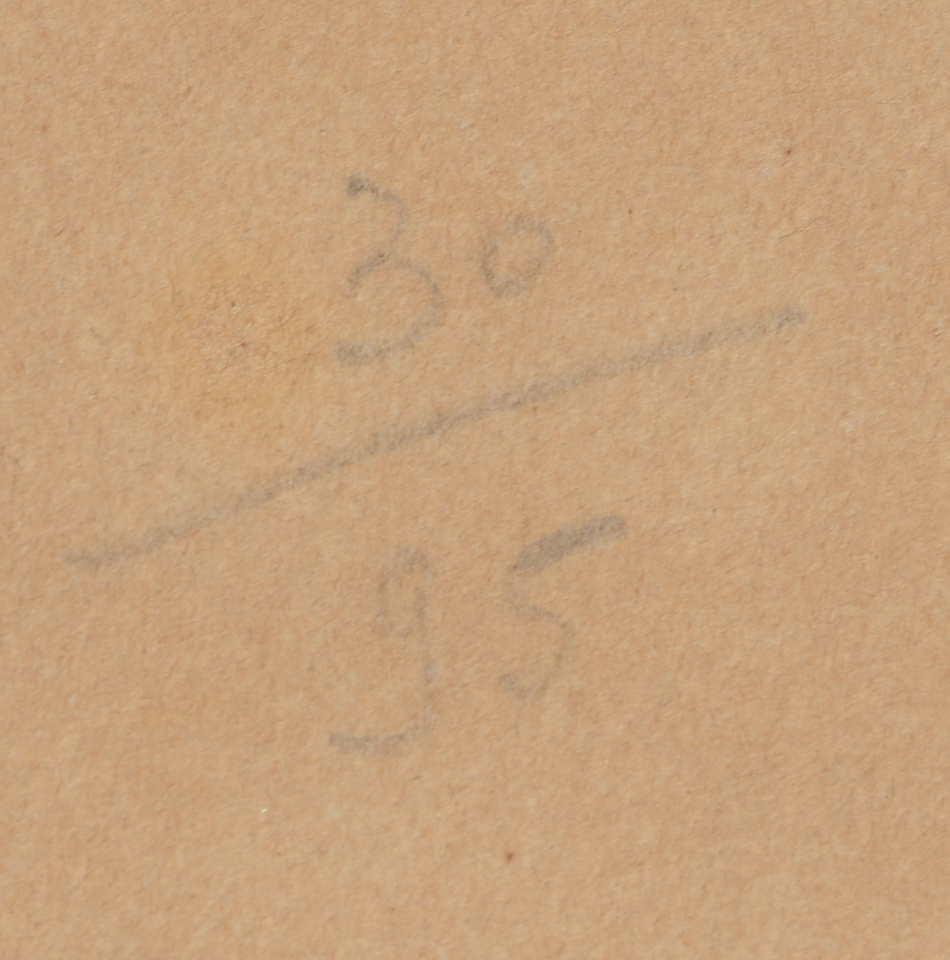 Pierre Tal-Coat — Justification in pencil bottom left