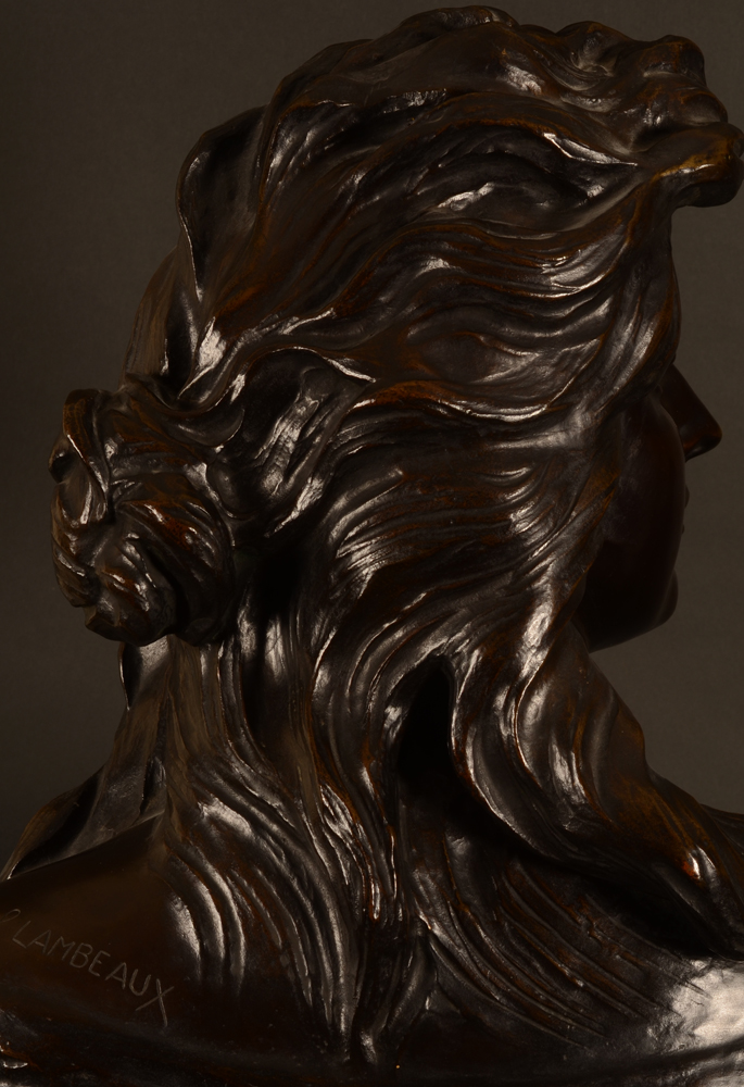 Jef Lambeaux — Detail of the hair