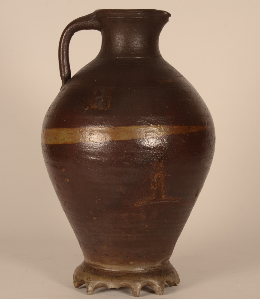 Langerwehe Pitcher — Verseuse de 45 cm de hauteur en gres de Langerwehe