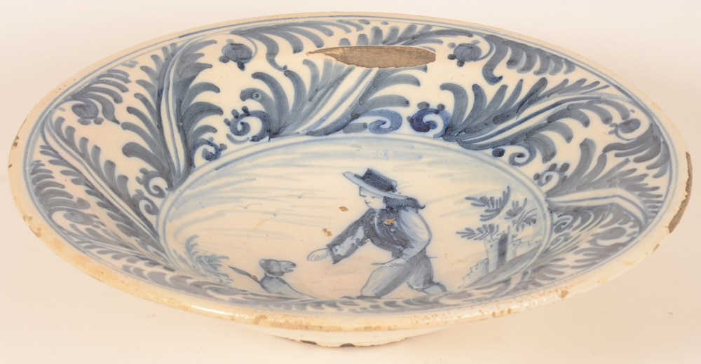 Large ceramic dish — <p>Deep dish, almost a bowl</p>