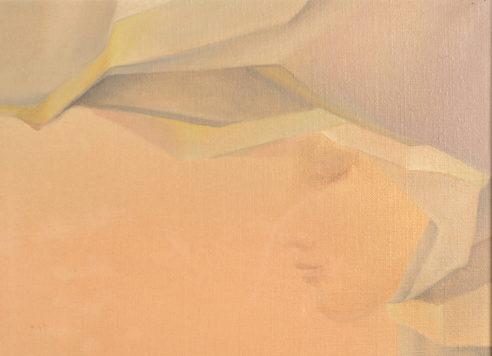 Charles-Louis Lasalle — Detail of the face of the woman