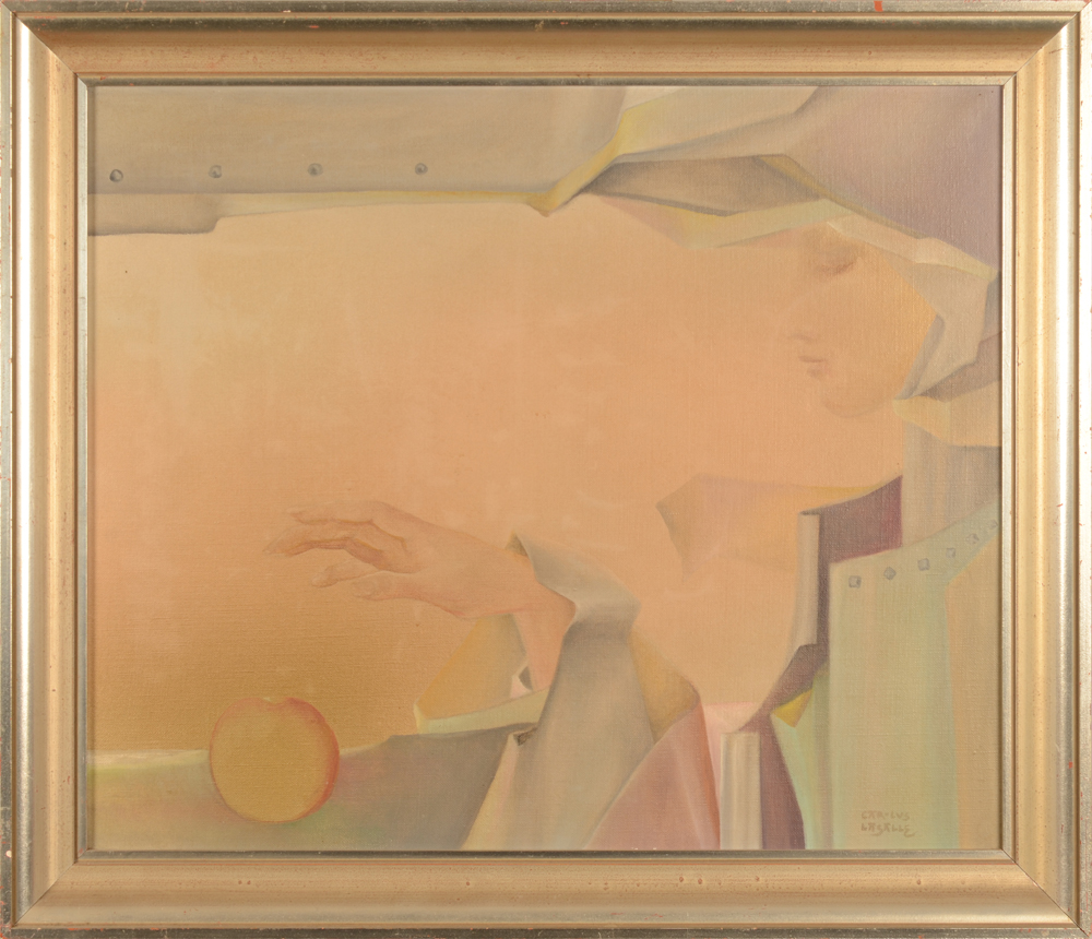Charles-Louis Lasalle — The painting in its frame